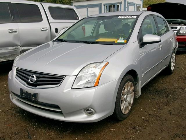 3N1AB6AP7BL681098 - 2011 NISSAN SENTRA 2.0 SILVER photo 2