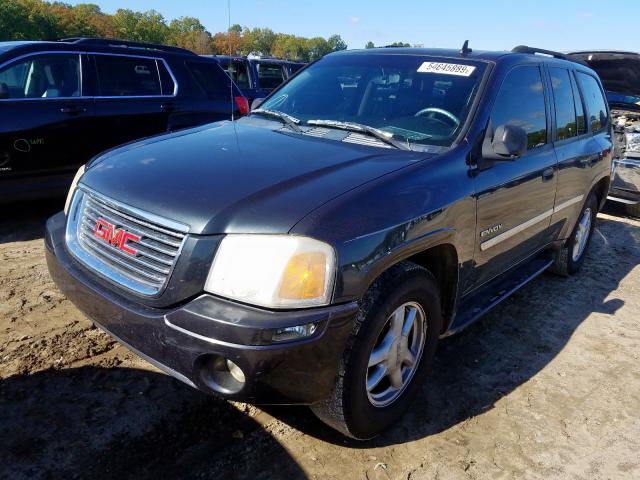 1GKDS13S262184440 - 2006 GMC ENVOY CHARCOAL photo 2