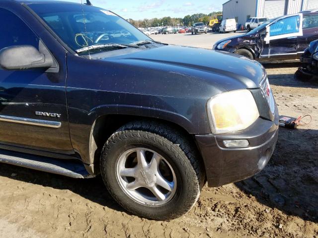 1GKDS13S262184440 - 2006 GMC ENVOY CHARCOAL photo 9