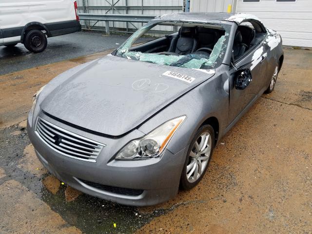 JN1CV6FE0AM353985 - 2010 INFINITI G37 BASE GRAY photo 2