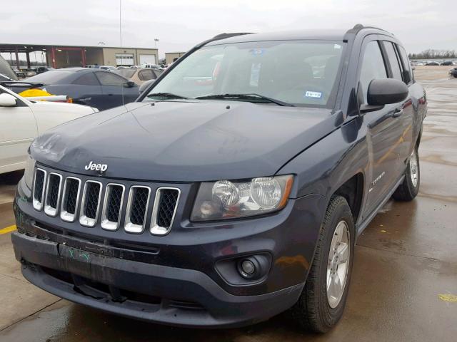 1C4NJCBA1ED559289 - 2014 JEEP COMPASS SP შავი ფოტო 2