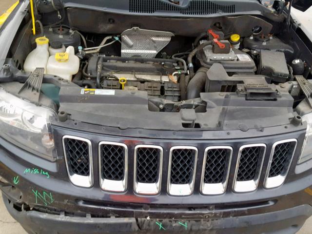 1C4NJCBA1ED559289 - 2014 JEEP COMPASS SP შავი ფოტო 7