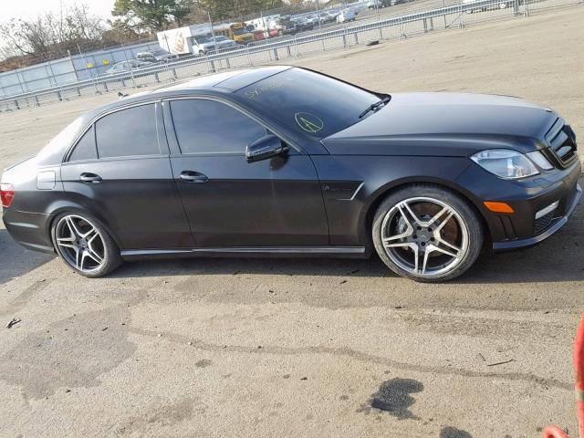 WDDHF7EBXCA576929 - 2012 MERCEDES-BENZ E 63 AMG BLACK photo 1