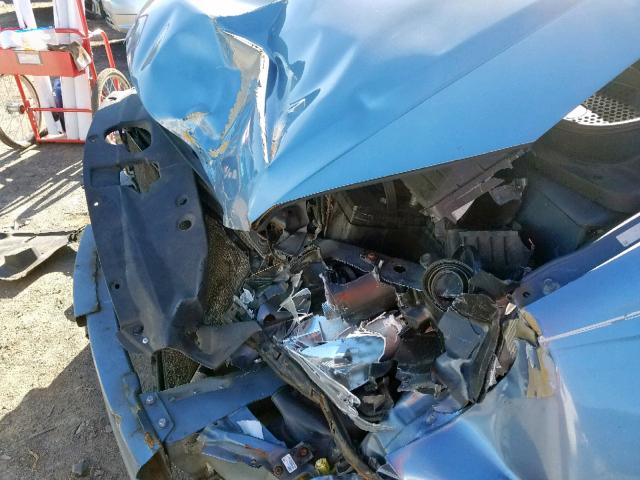 5FNRL38666B069620 - 2006 HONDA ODYSSEY EX BLUE photo 9