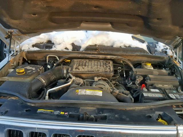 1J8HG48P87C637470 - 2007 JEEP COMMANDER 银色 照片 7