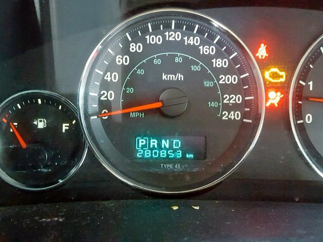 1J8HG48P87C637470 - 2007 JEEP COMMANDER 银色 照片 8