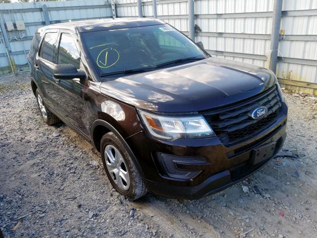 1FM5K8AR1GGA27961 - 2016 FORD EXPLORER P BROWN photo 1