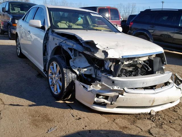 1G6DC67A350227073 - 2005 CADILLAC STS WHITE photo 1