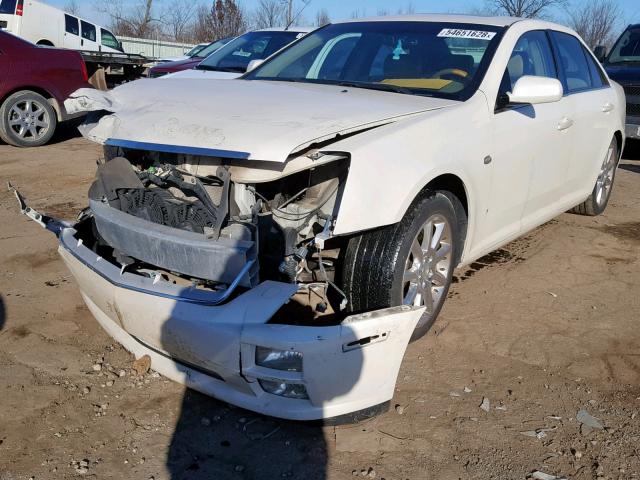 1G6DC67A350227073 - 2005 CADILLAC STS WHITE photo 2