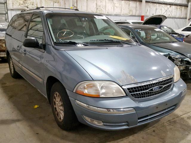 2FMZA5243XBB57463 - 1999 FORD WINDSTAR S BLUE photo 1