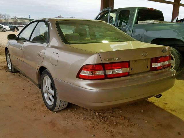 JT8BF28G910326934 - 2001 LEXUS ES 300 GOLD photo 3