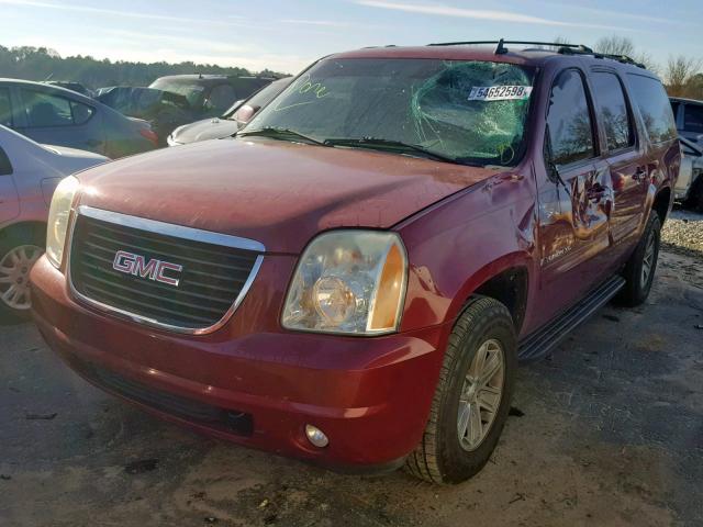 1GKFK16387R205524 - 2007 GMC YUKON XL K MAROON photo 2