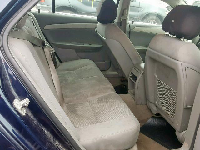 1G1ZG57B69F249848 - 2009 CHEVROLET MALIBU LS 蓝色 照片 6