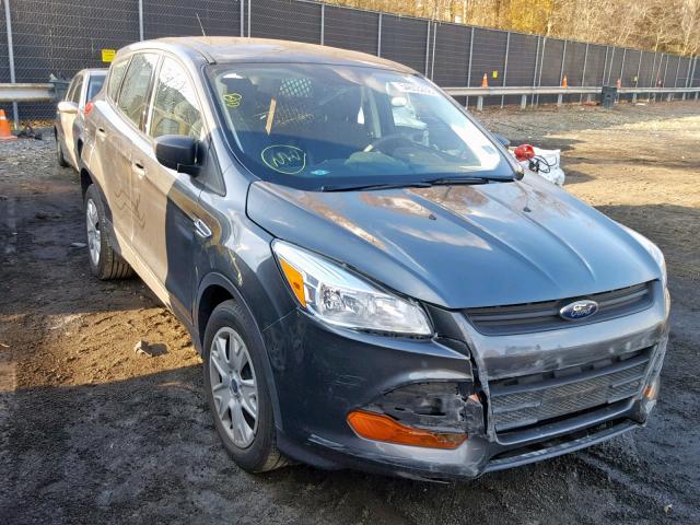 1FMCU0F72GUB60384 - 2016 FORD ESCAPE S GRAY photo 1