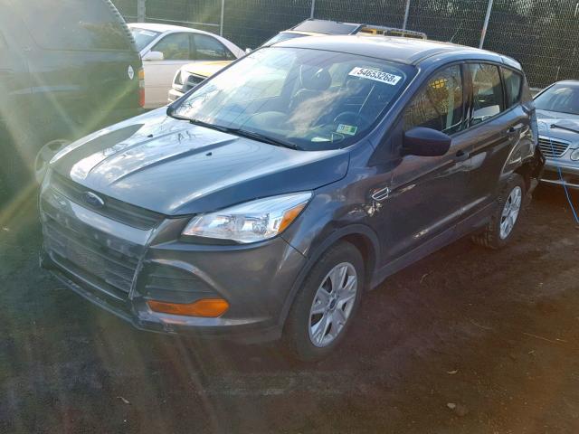 1FMCU0F72GUB60384 - 2016 FORD ESCAPE S GRAY photo 2