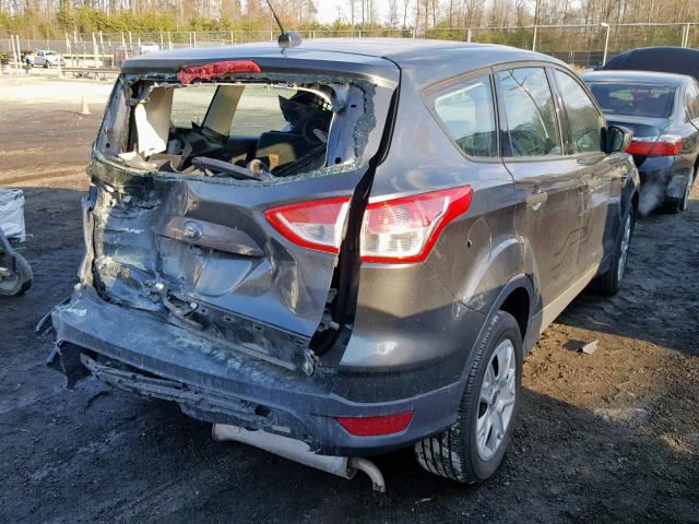 1FMCU0F72GUB60384 - 2016 FORD ESCAPE S GRAY photo 4