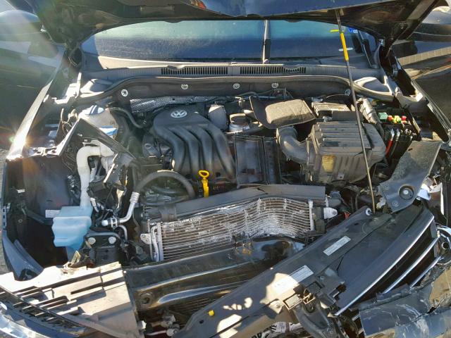 3VW2K7AJ4FM328642 - 2015 VOLKSWAGEN JETTA BASE 黑色 照片 7