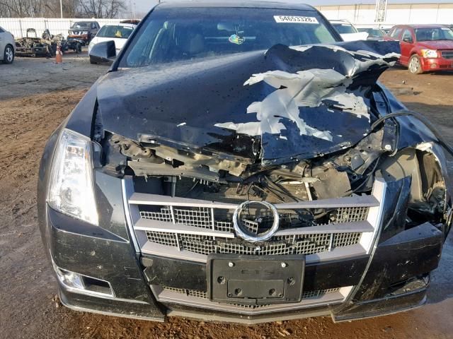 1G6DM5EV3A0102517 - 2010 CADILLAC CTS PERFOR BLACK photo 7