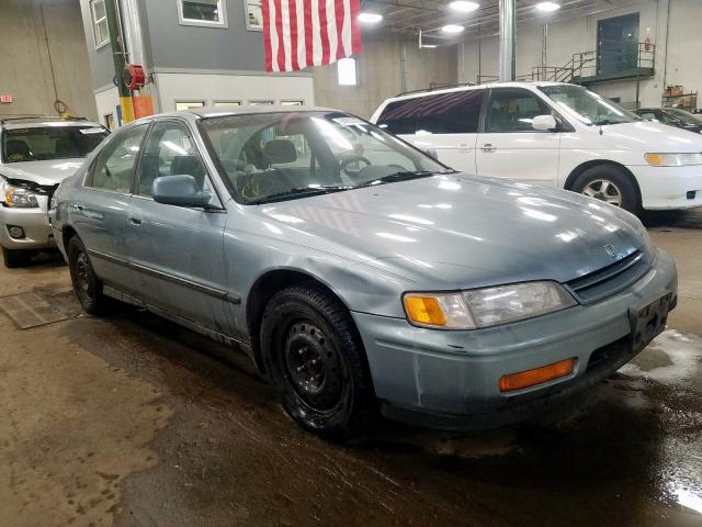 1HGCD563XRA186753 - 1994 HONDA ACCORD LX BLUE photo 1