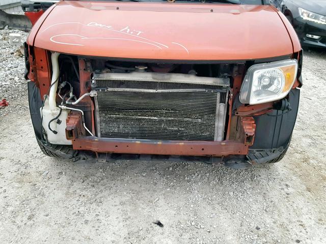 5J6YH28573L027975 - 2003 HONDA ELEMENT EX ORANGE photo 9