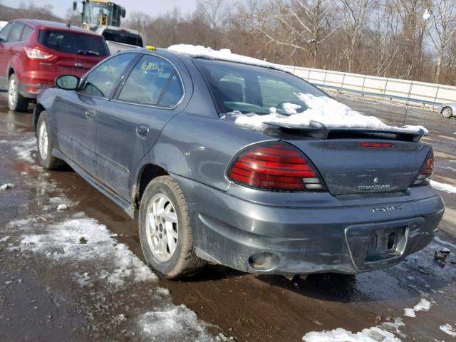 1G2NF52F44M618380 - 2004 PONTIAC GRAND AM S GRAY photo 3