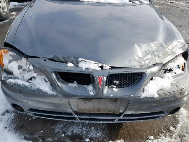 1G2NF52F44M618380 - 2004 PONTIAC GRAND AM S GRAY photo 7