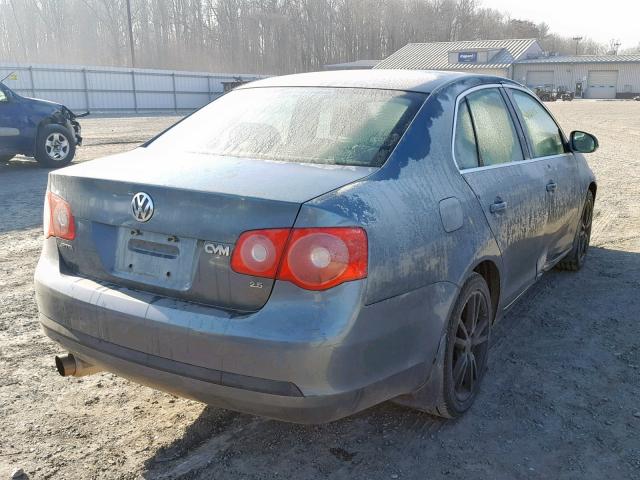 3VWRF71K96M659924 - 2006 VOLKSWAGEN JETTA 2.5 BLUE photo 4