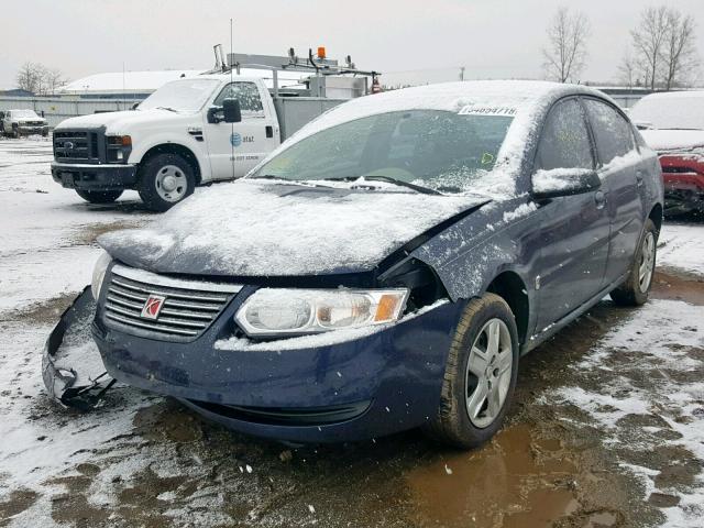 1G8AJ55F17Z169911 - 2007 SATURN ION LEVEL BLUE photo 2