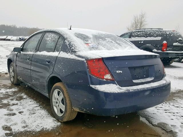 1G8AJ55F17Z169911 - 2007 SATURN ION LEVEL BLUE photo 3