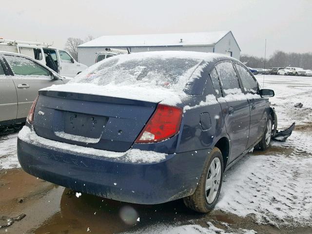 1G8AJ55F17Z169911 - 2007 SATURN ION LEVEL BLUE photo 4