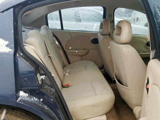 1G8AJ55F17Z169911 - 2007 SATURN ION LEVEL BLUE photo 6