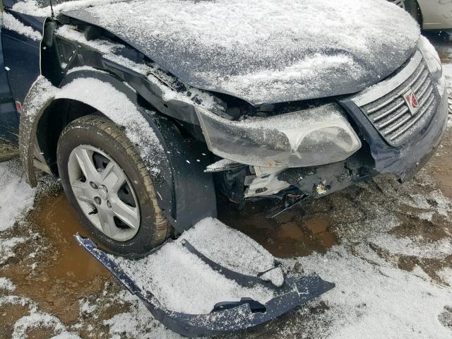 1G8AJ55F17Z169911 - 2007 SATURN ION LEVEL BLUE photo 9