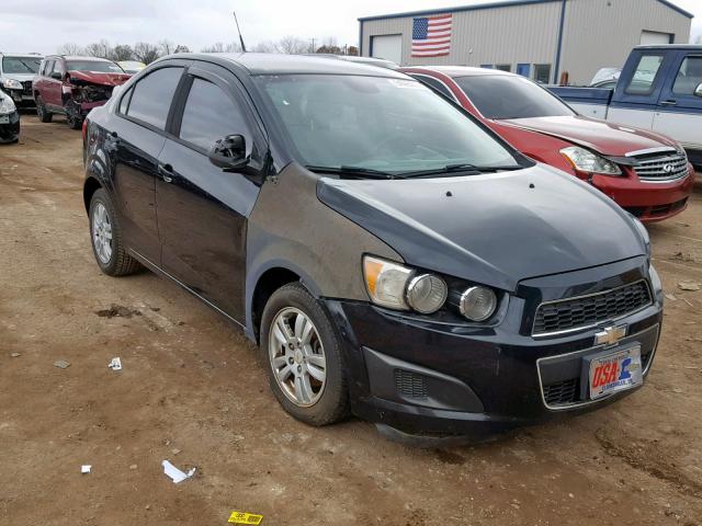 1G1JB5SH6C4113245 - 2012 CHEVROLET SONIC LS 黑色 照片 1