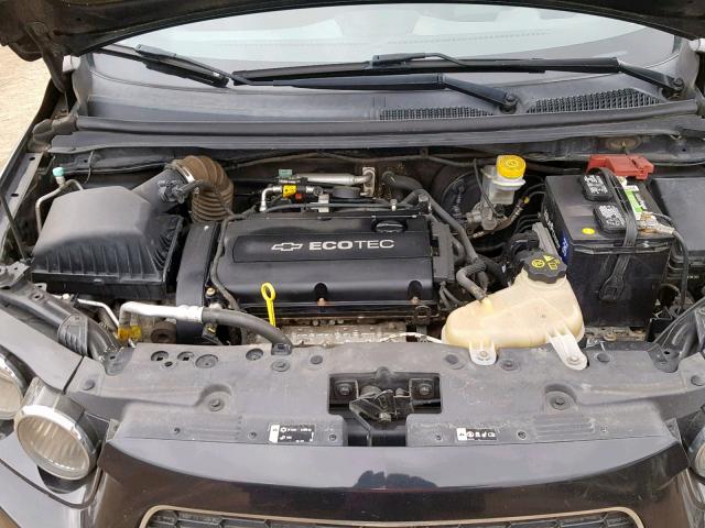 1G1JB5SH6C4113245 - 2012 CHEVROLET SONIC LS 黑色 照片 7