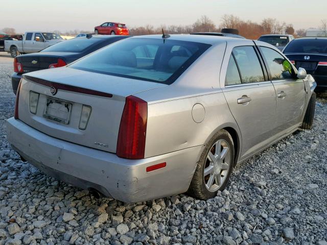 1G6DW677760103482 - 2006 CADILLAC STS SILVER photo 4