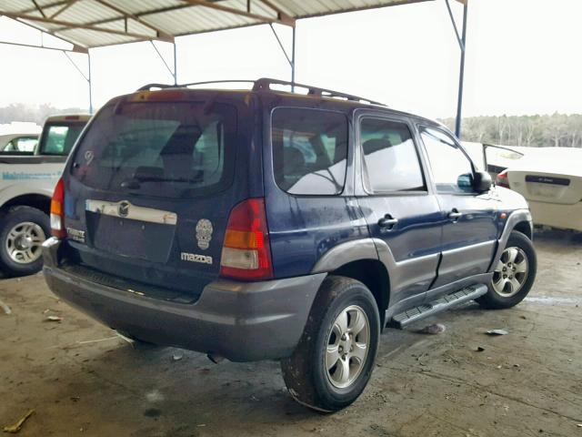 4F2CZ06113KM10088 - 2003 MAZDA TRIBUTE ES BLUE photo 4