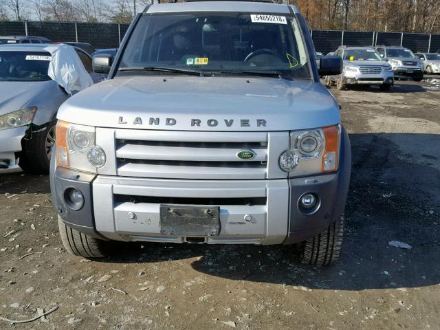 SALAG25446A381791 - 2006 LAND ROVER LR3 HSE SILVER photo 9