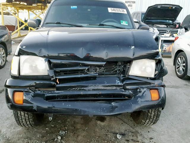 4TANM92N1XZ415272 - 1999 TOYOTA TACOMA PRE BLACK photo 7