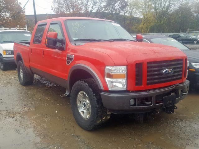 1FTSW21558EB53372 - 2008 FORD F250 SUPER RED photo 1