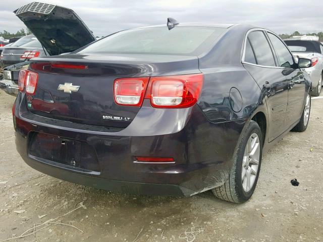 1G11C5SLXFF332364 - 2015 CHEVROLET MALIBU 1LT 紫色 照片 4