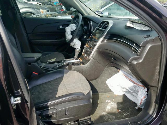 1G11C5SLXFF332364 - 2015 CHEVROLET MALIBU 1LT 紫色 照片 5