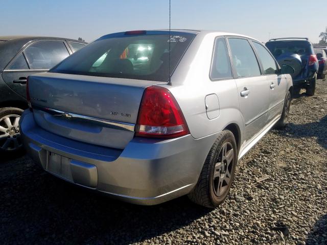 1G1ZT61816F161221 - 2006 CHEVROLET MALIBU MAX 银色 照片 4