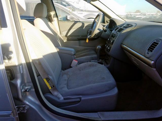 1G1ZT61816F161221 - 2006 CHEVROLET MALIBU MAX 银色 照片 5