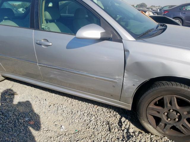 1G1ZT61816F161221 - 2006 CHEVROLET MALIBU MAX SILVER photo 9