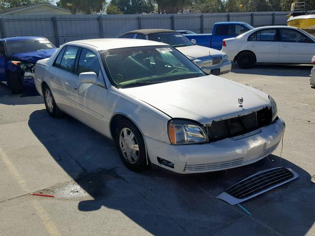 1G6KD54Y83U222991 - 2003 CADILLAC DEVILLE WHITE photo 1