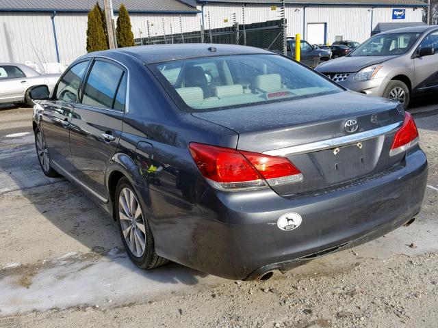 4T1BK3DB9BU421299 - 2011 TOYOTA AVALON BAS Boz foto 3