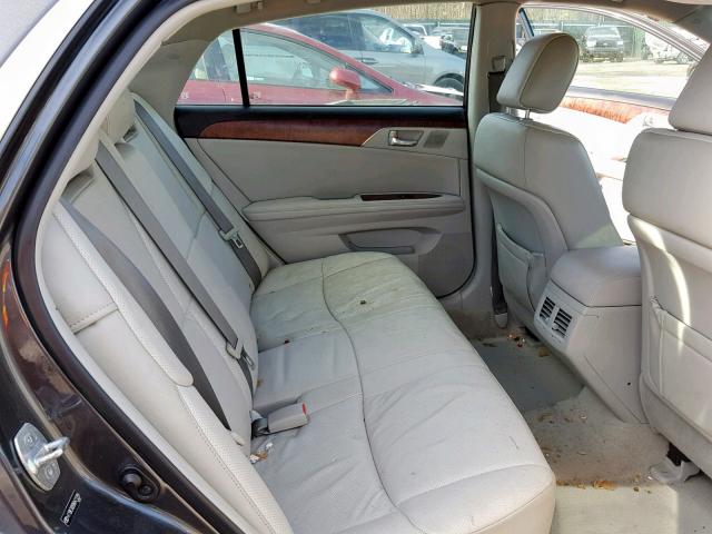 4T1BK3DB9BU421299 - 2011 TOYOTA AVALON BAS Boz foto 6