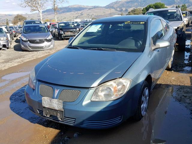 1G2AS18H397150157 - 2009 PONTIAC G5 BLUE photo 2