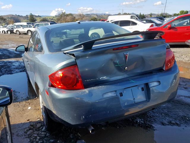 1G2AS18H397150157 - 2009 PONTIAC G5 BLUE photo 3