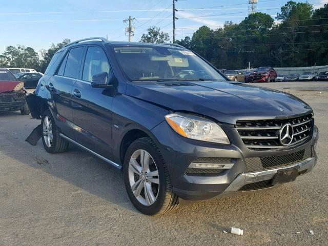 4JGDA2EB0CA008582 - 2012 MERCEDES-BENZ ML 350 BLU CHARCOAL photo 1